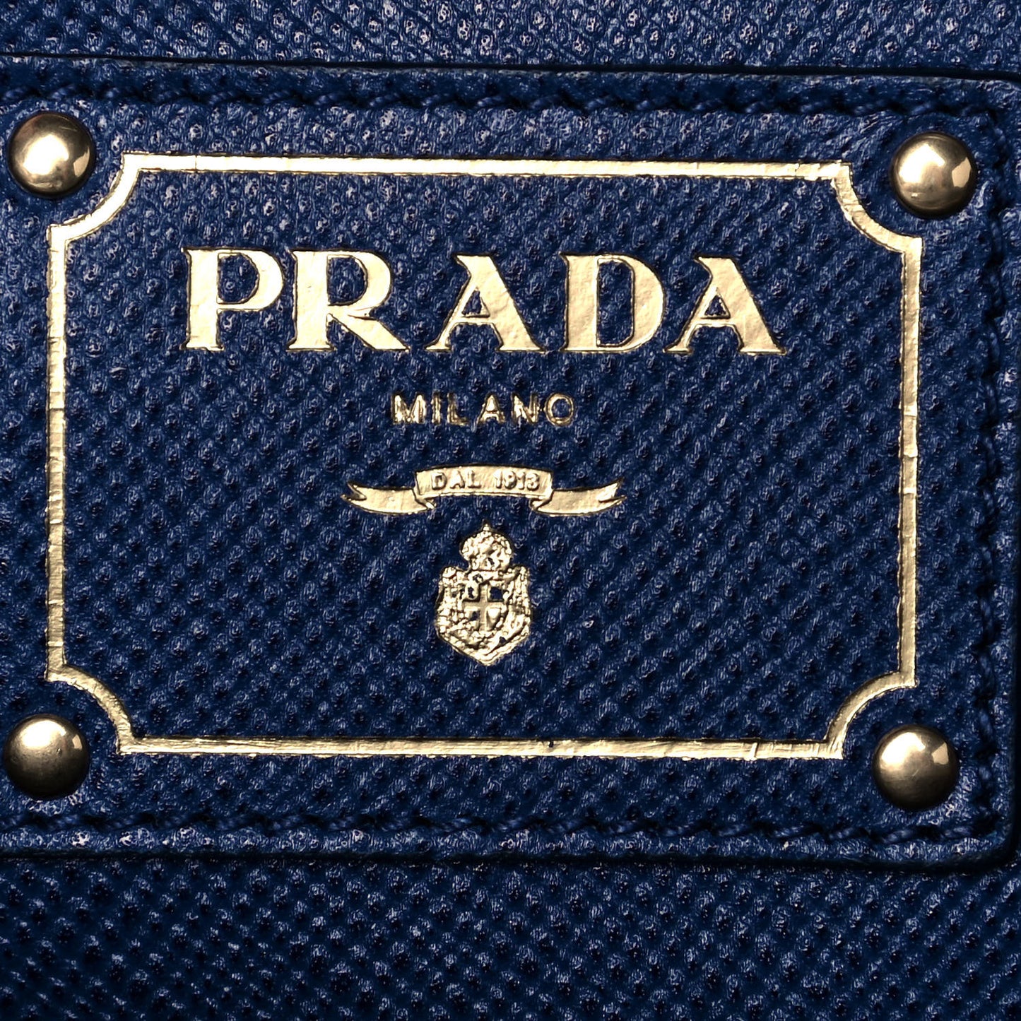 Canapa Saffiano Cuir Tote Corda Bluette