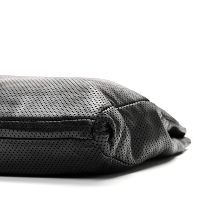 Chanel Calfskin Perforated Drill Tote Bag Black 10 of 10