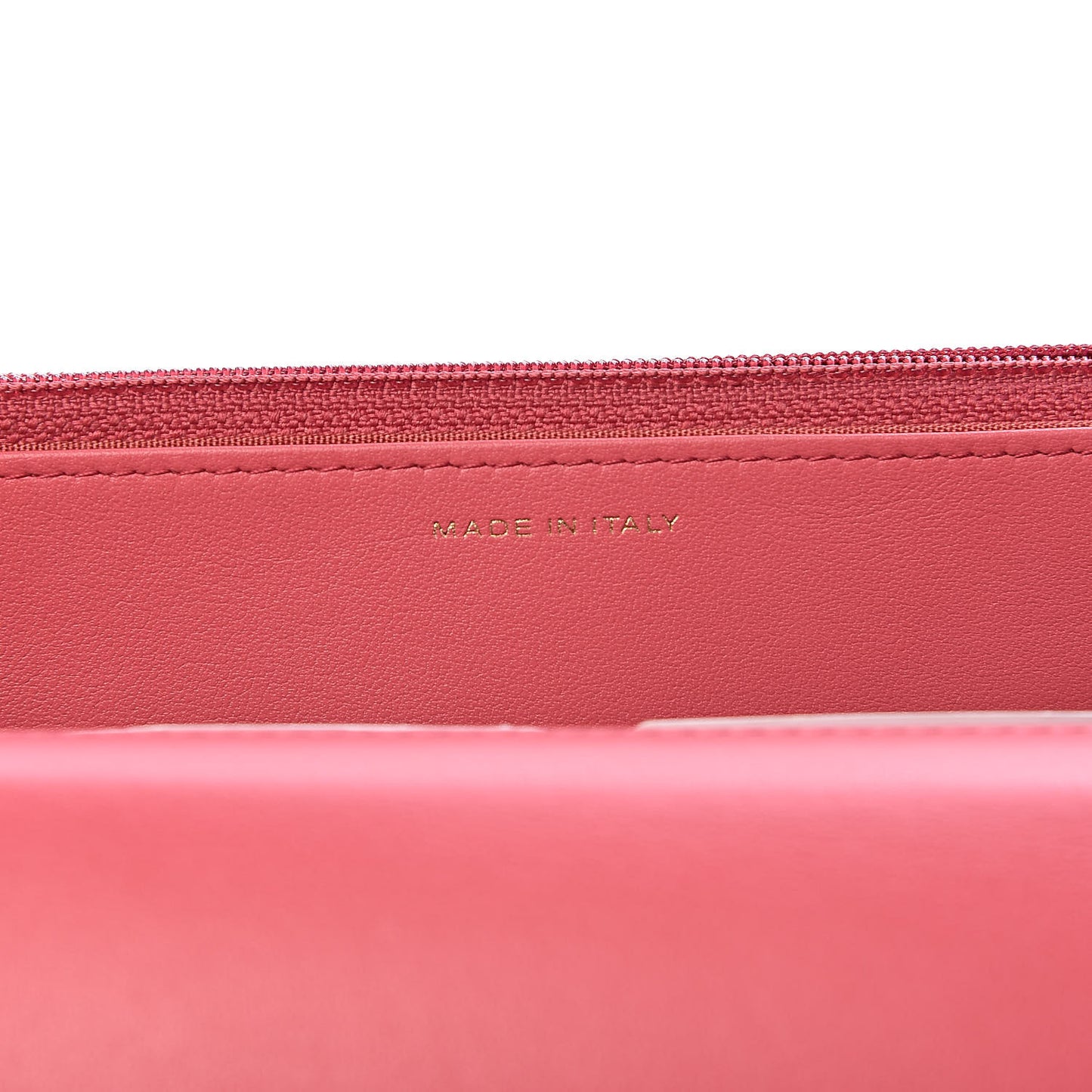 Lambskin Quilted 19 Wallet On Chain WOC Pink