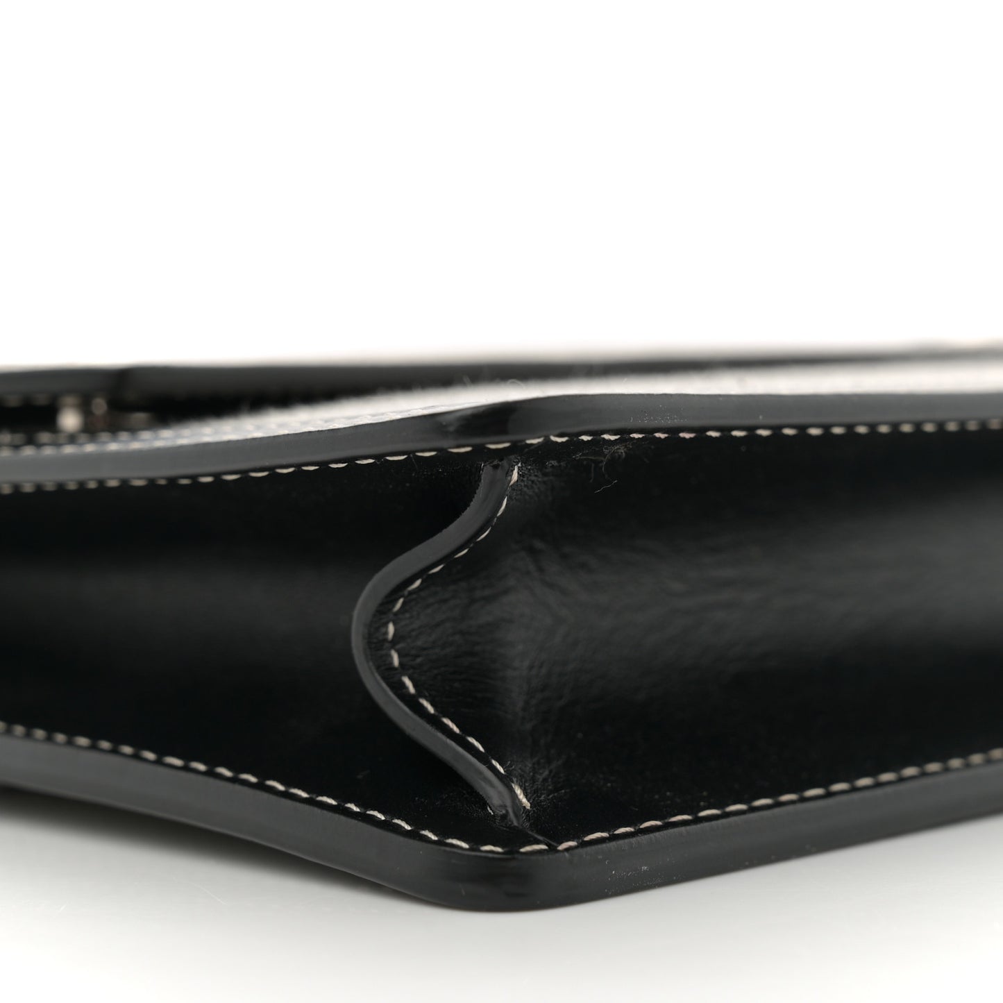Cotton Canvas Horseferry Print Crossbody Black