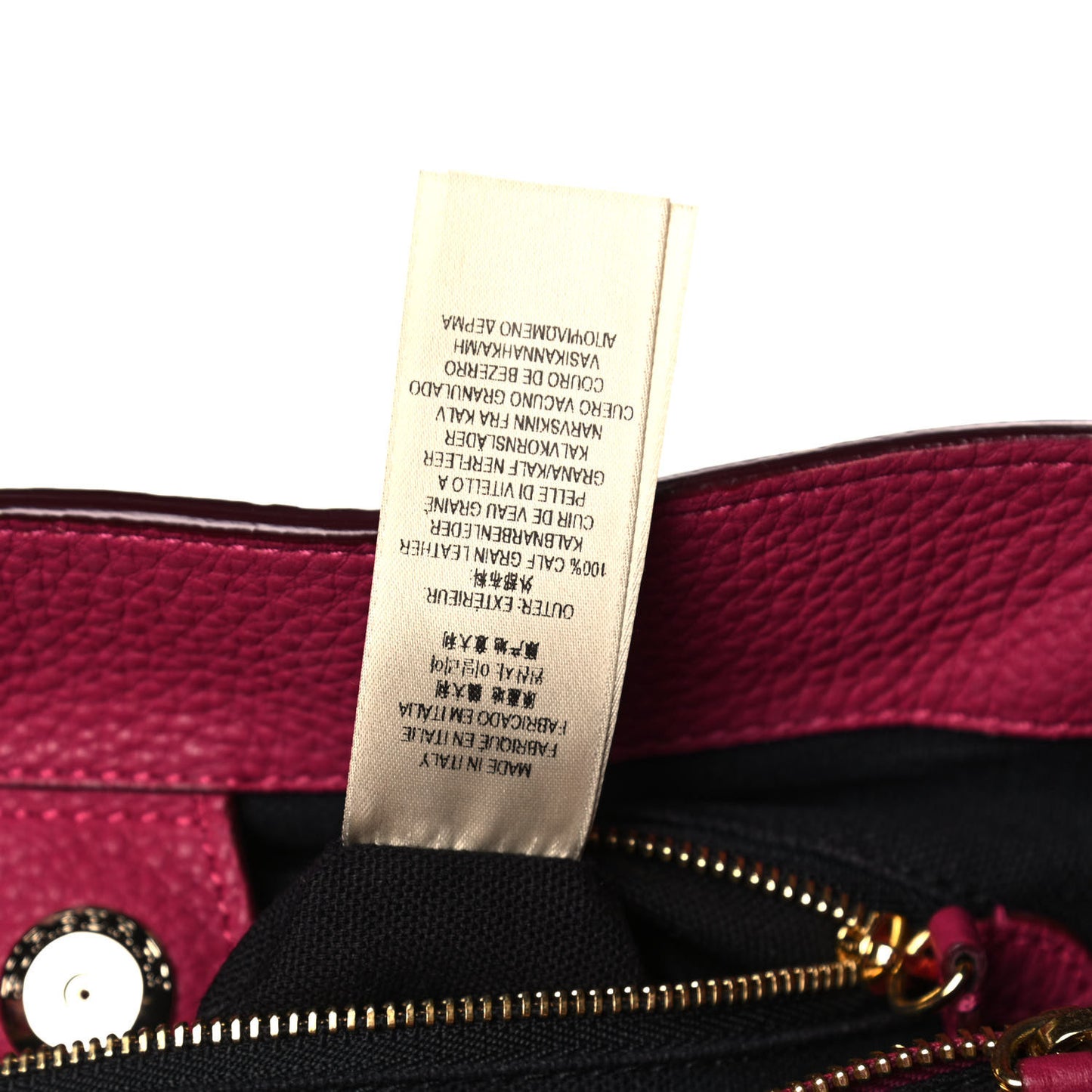 Grainy Calfskin House Check Medium Banner Tote Mahogany Red