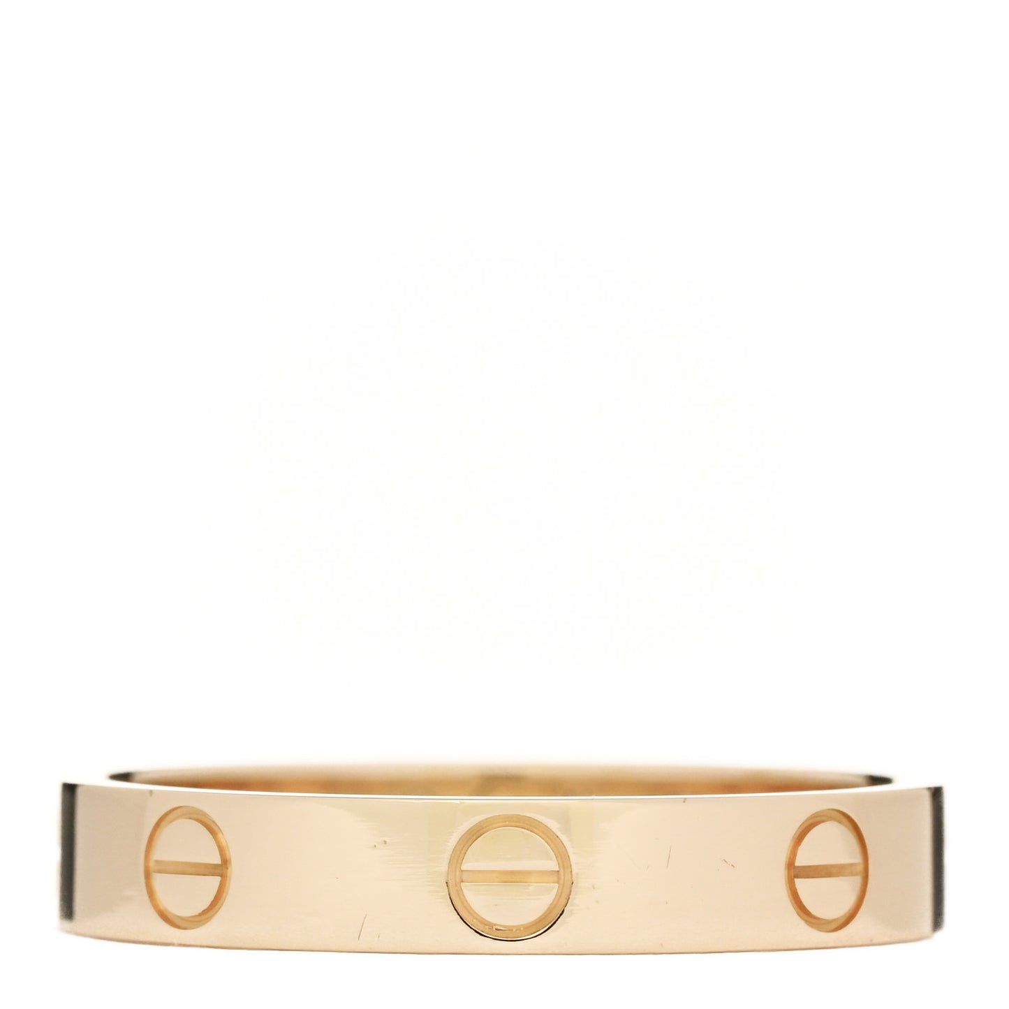 18K Yellow Gold 3.5mm LOVE Wedding Band Ring 59 8.75