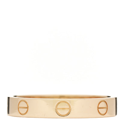 Cartier 18K Yellow Gold 3.5mm LOVE Wedding Band Ring 59 8.75 1 of 5