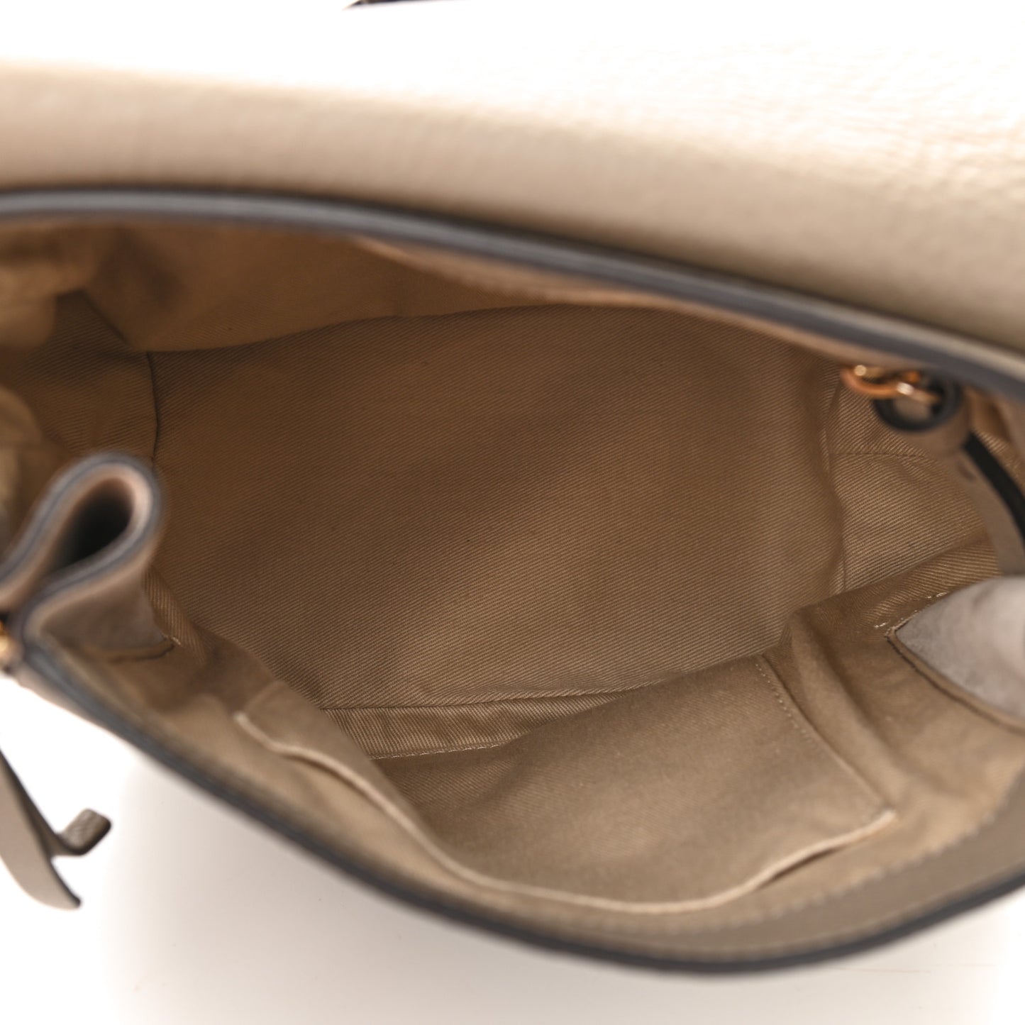 Suede Calfskin Mini Faye Backpack Motty Grey