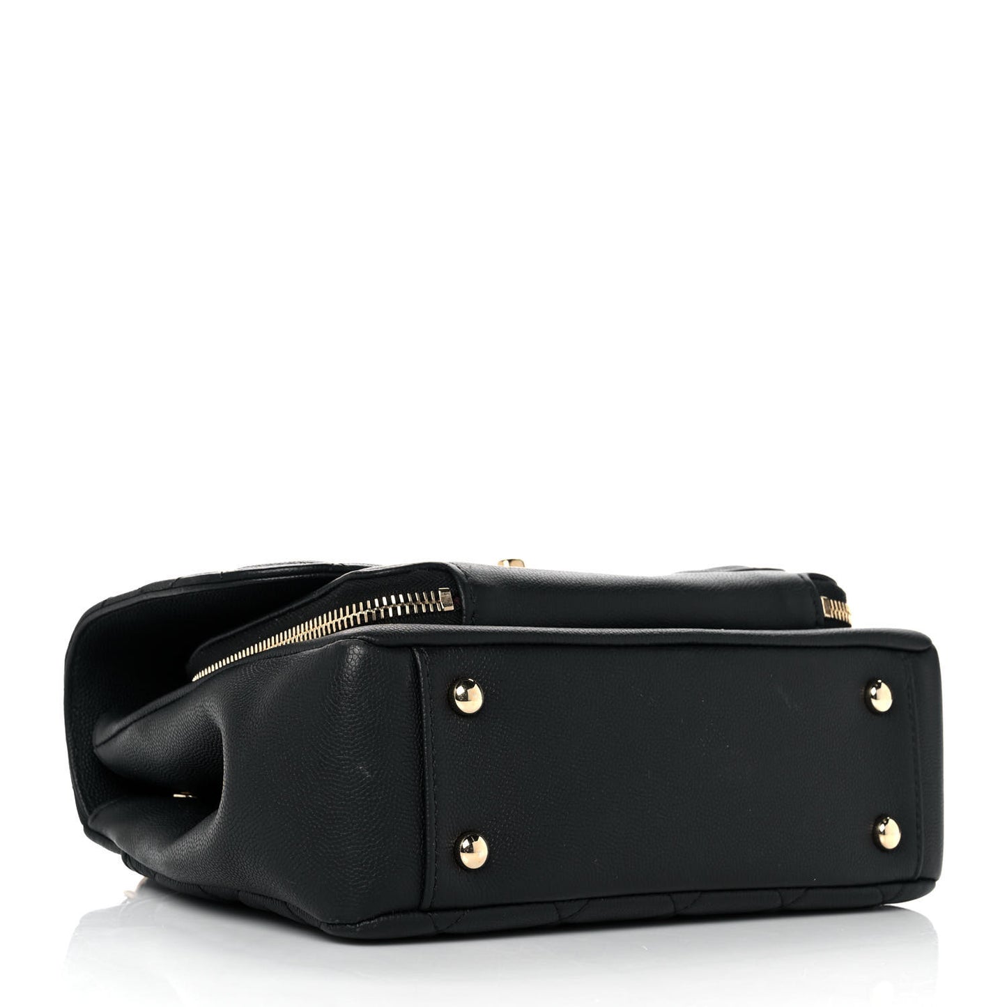 Caviar Quilted Medium Business Affinity Flap Black
