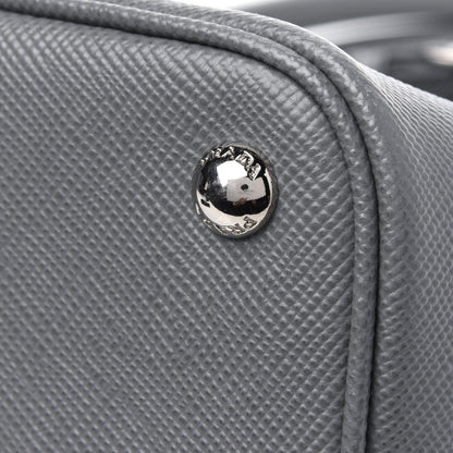 Prada Saffiano Cuir Small Double Bag Marmo 16 of 18