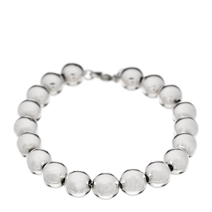 Tiffany Sterling Silver 10mm HardWear Ball Bracelet 1 of 5