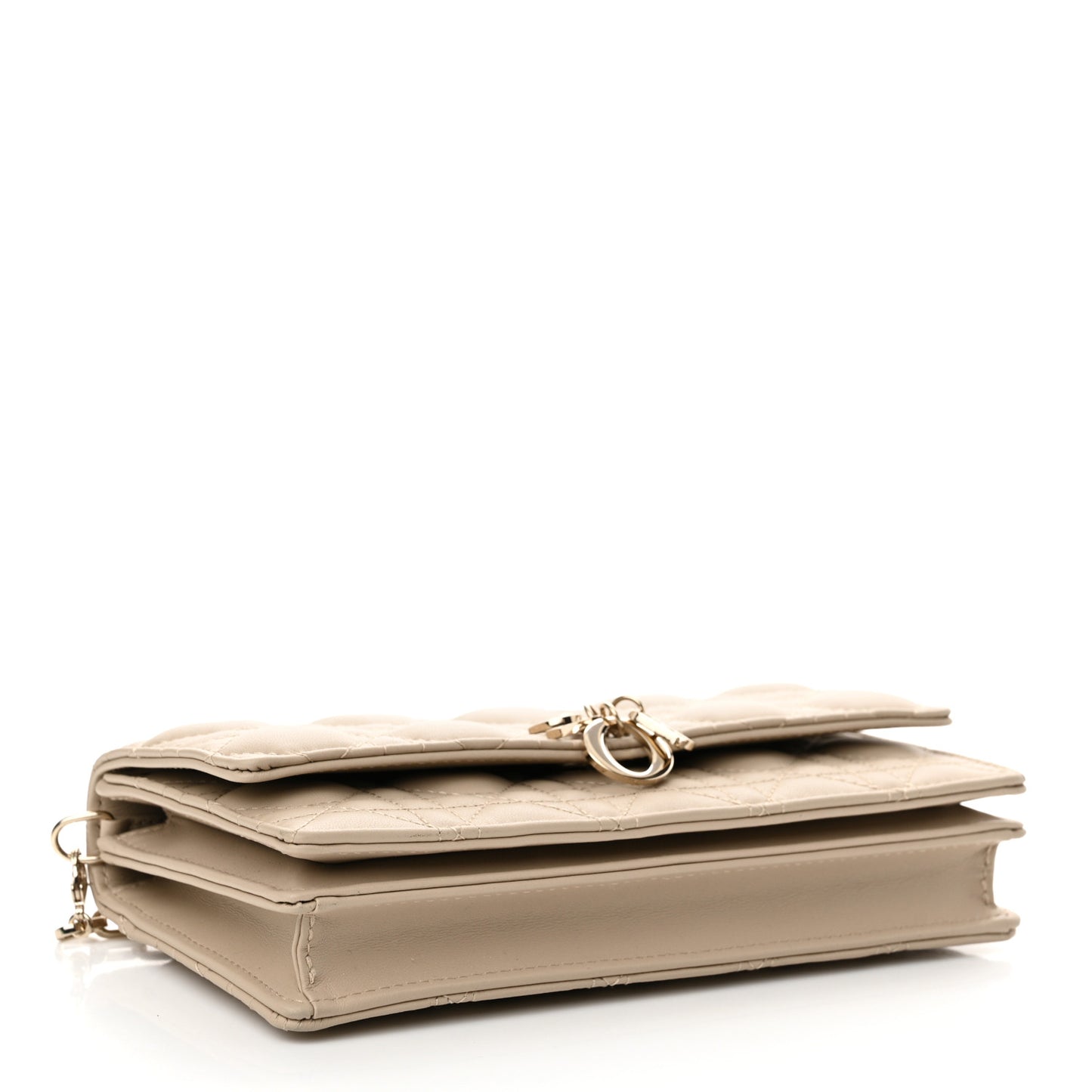 Lambskin Cannage Mini My Dior Bag Sand
