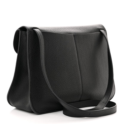 Hermes Taurillon Clemence Halzan 31 GM Black 3 of 10