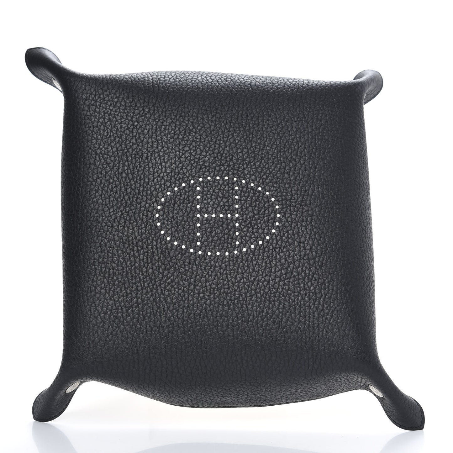 Taurillon Clemence Mises et Relances MM Change Tray Black Lime
