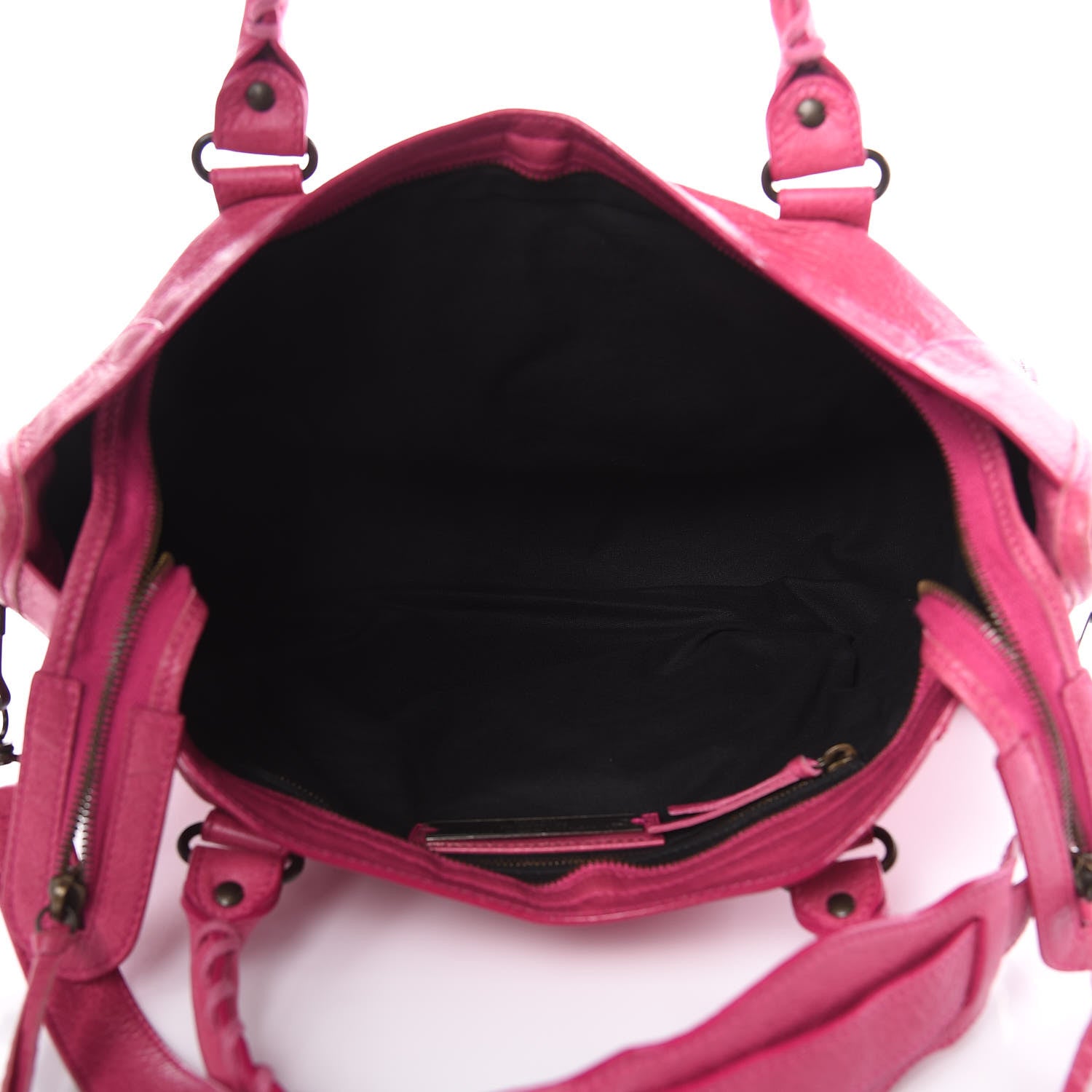 Balenciaga Agneau Classic Hardware City Cyclamen Fucsia 5 of 15