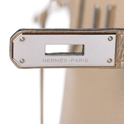 Hermes Togo Birkin 40 Gris Tourterelle 16 of 32