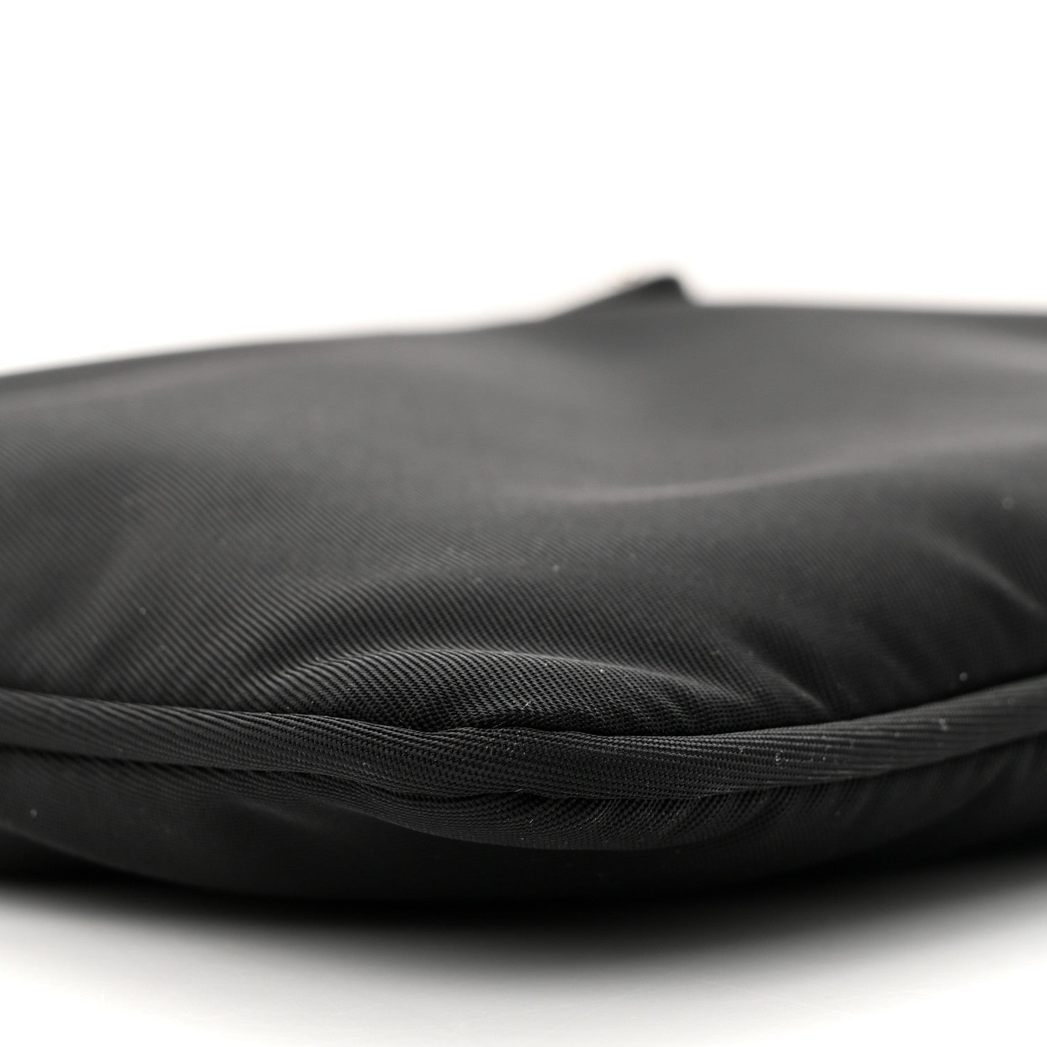 Prada Tessuto Nylon Saffiano Pochette Black 9 of 10