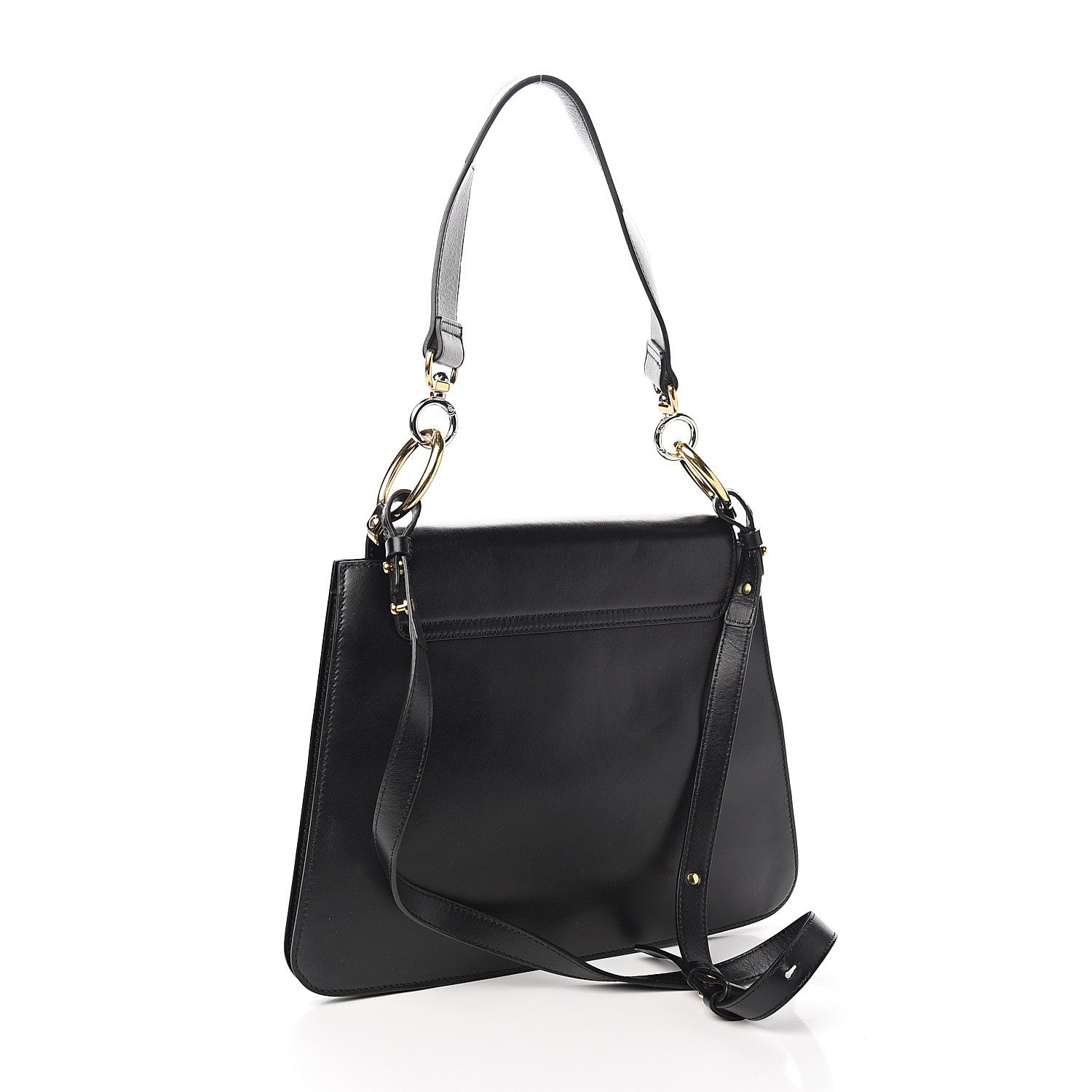 Chloe Calfskin Medium C Shoulder Bag Black 2 of 8