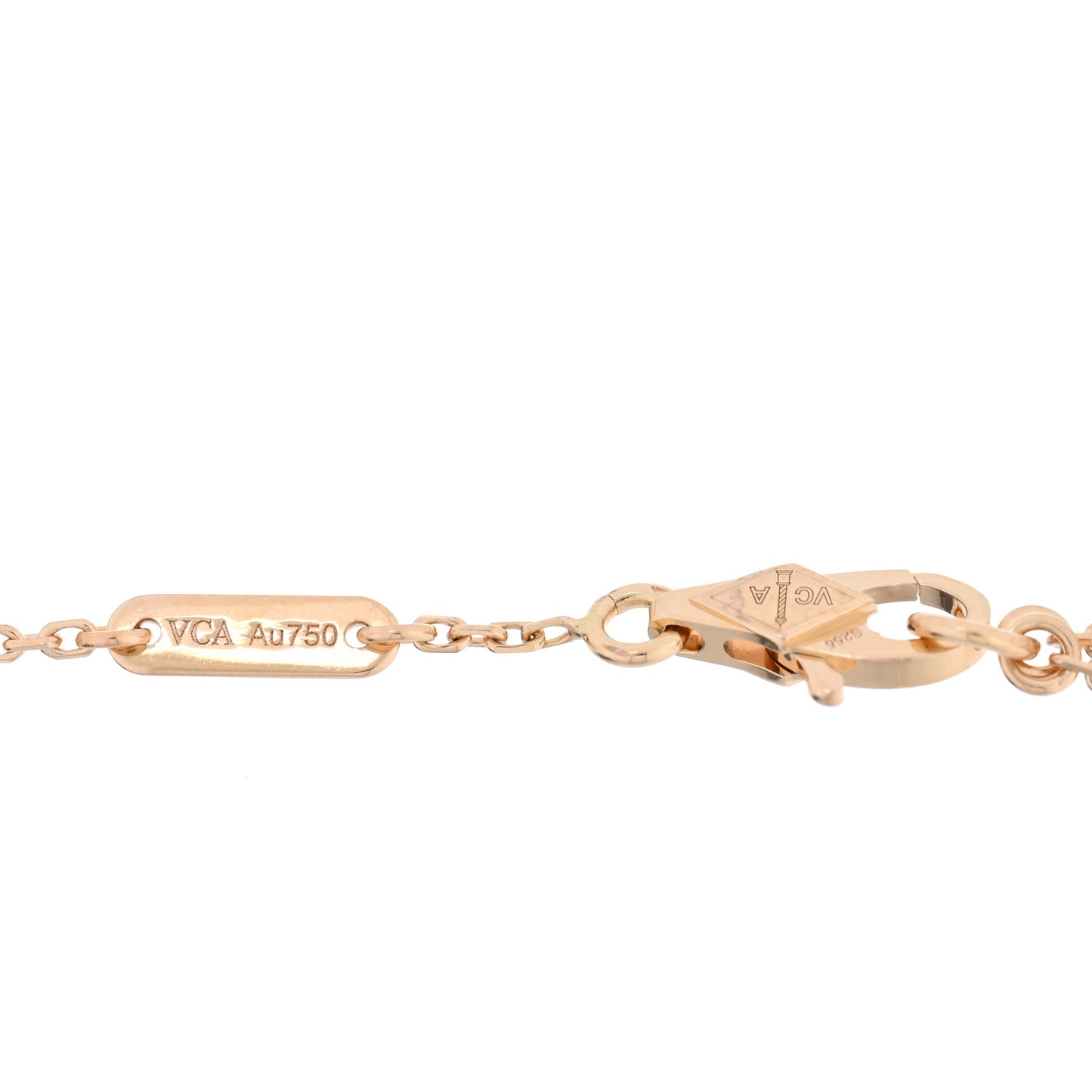 18K Rose Gold Sweet Alhambra Bracelet