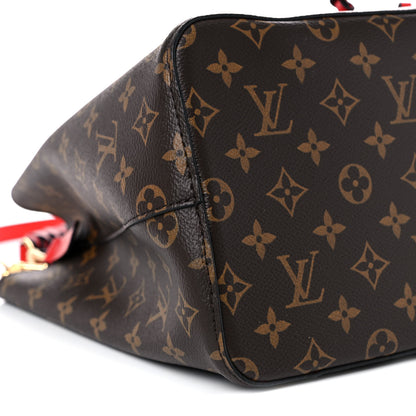 Louis Vuitton Monogram Braided Neonoe Coquelicot 9 of 9