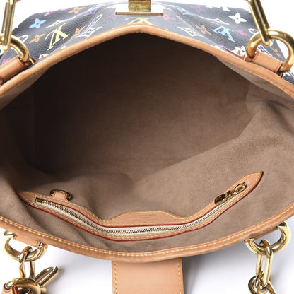 Louis Vuitton Monogram Multicolor Annie MM Black 4 of 8