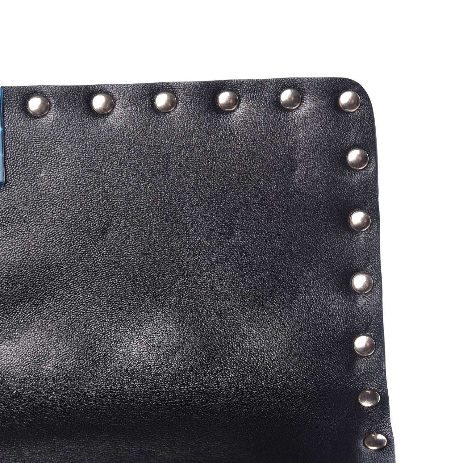 Valentino Garavani Lambskin Medium Rockstud Spike Shoulder Bag Black 12 of 15