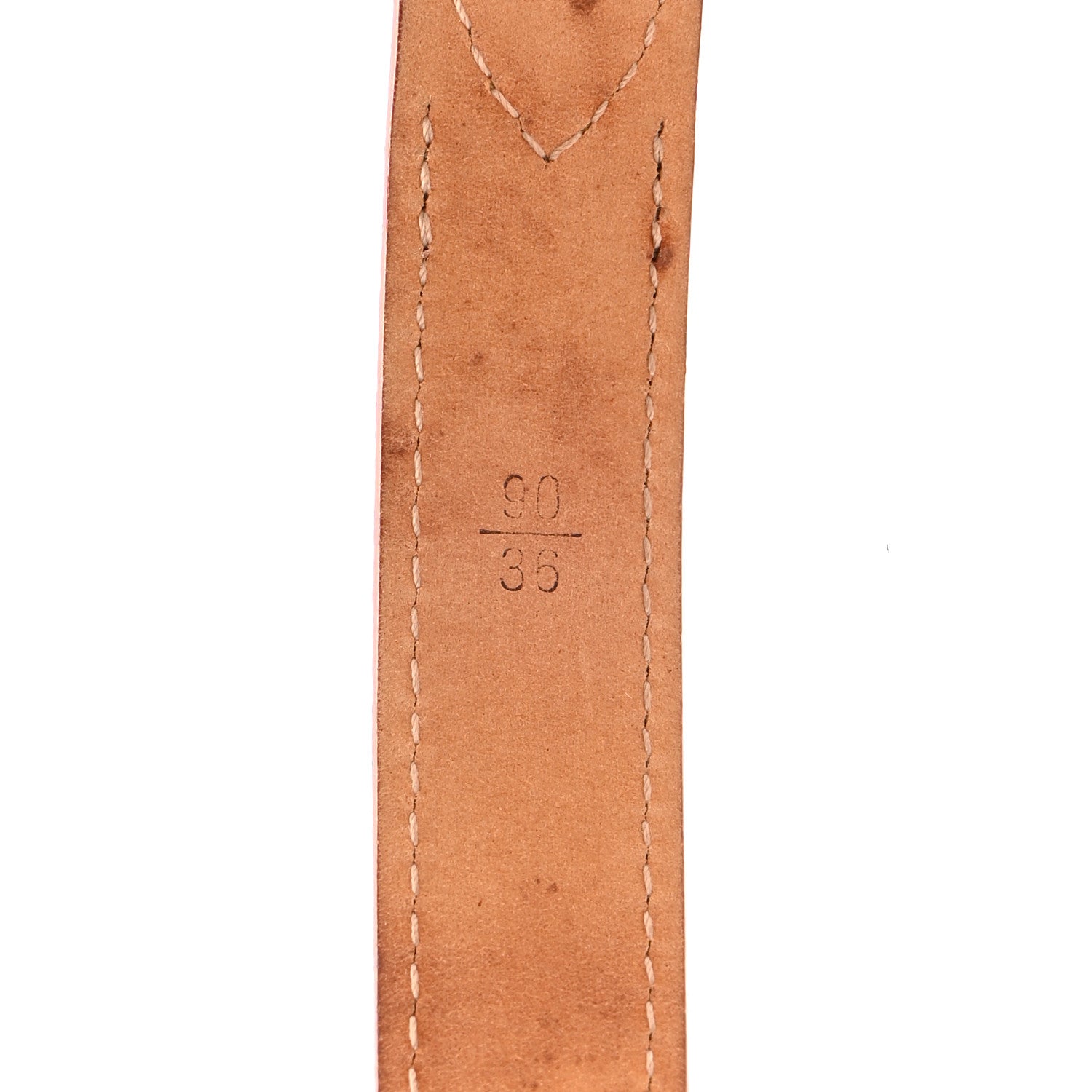 Louis Vuitton Damier Azur 20mm Belt 90 36 4 of 10