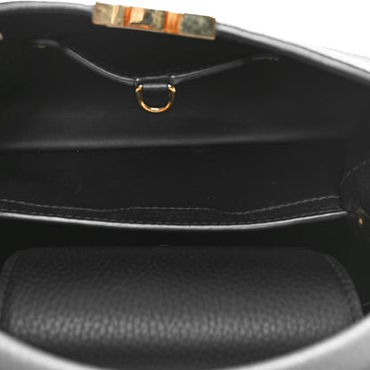 Louis Vuitton Taurillon Capucines BB Black General Blue 5 of 9
