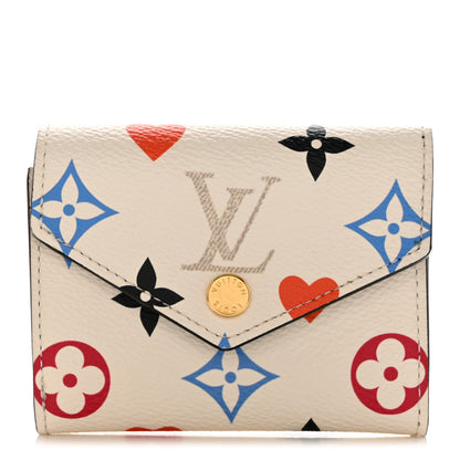 Louis Vuitton Game On Monogram Zoe Wallet White 1 of 8
