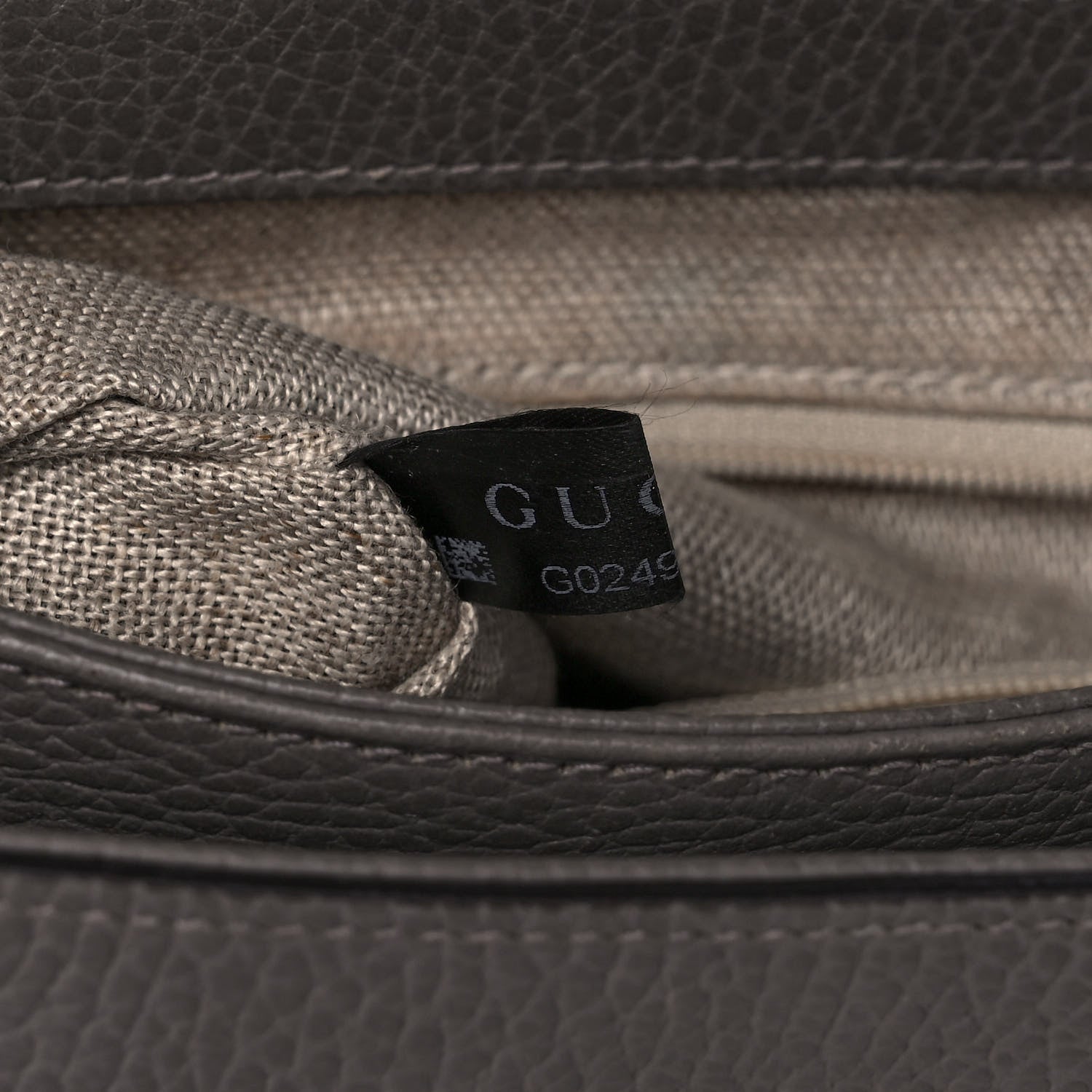 Gucci Dollar Calfskin Interlocking G Top Handle Shoulder Bag Loess 8 of 14