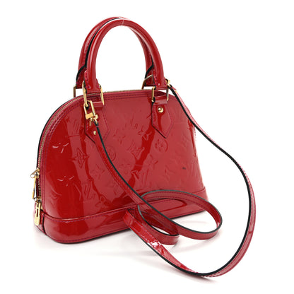 Louis Vuitton Vernis Alma BB Rose Indien 3 of 11