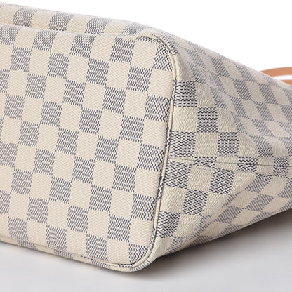 Louis Vuitton Damier Azur Neo Neverfull MM Rose Ballerine 10 of 10