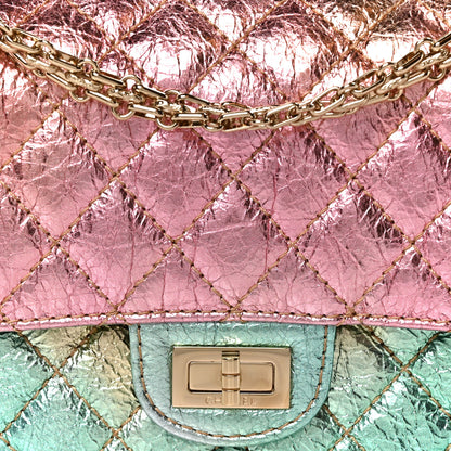 Chanel Metallic Goatskin Quilted 2.55 Reissue 225 Flap Multicolor 8 of 10