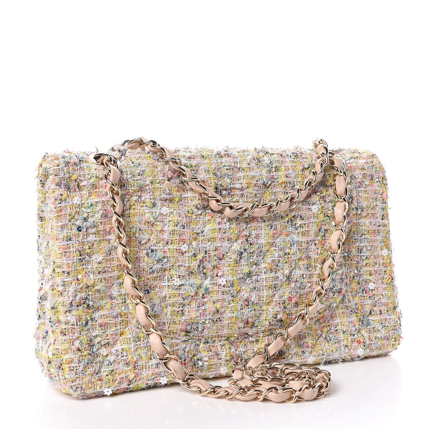 Chanel Tweed Garden Party 2.55 Reissue 225 Flap Multicolor 3 of 9