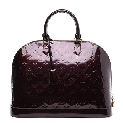 Louis Vuitton Vernis Alma GM Amarante 1 of 7