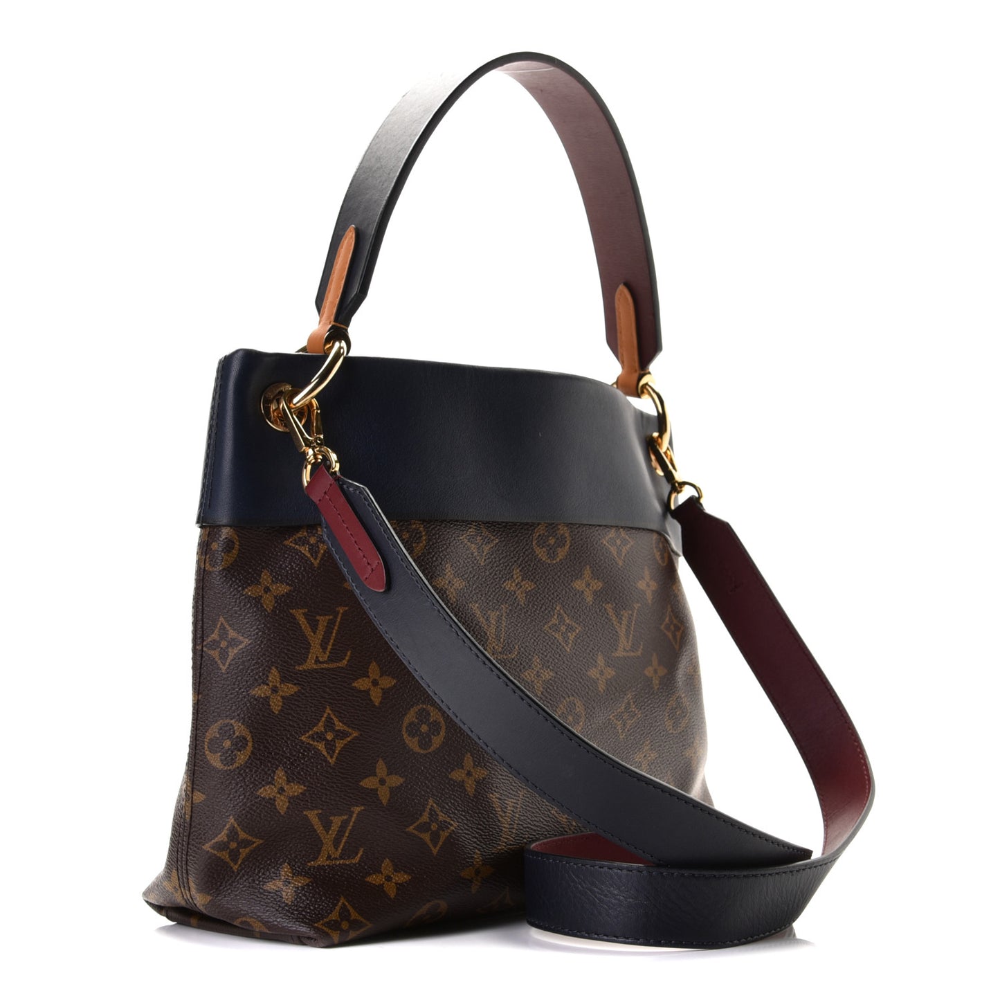 Monogram Tuileries Besace Marine Bordeaux