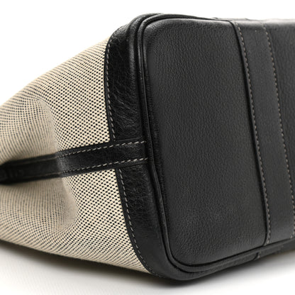 Hermes Twill D H Negonda Garden Party 30 TPM Ecru Black 17 of 21