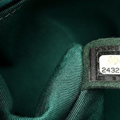 Chanel Caviar Quilted Medium Boy Flap Dark Green 7 of 13