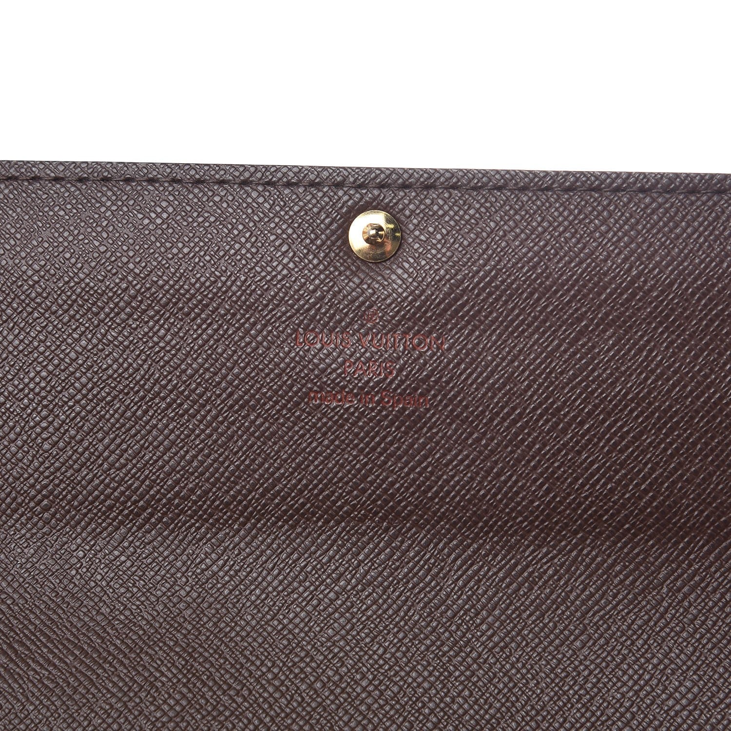 Louis Vuitton Damier Ebene Sarah Wallet 6 of 9