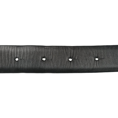 Chanel Calfskin CC Belt size 85 or 34 in Black 3 of 7