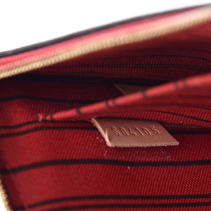 Louis Vuitton Monogram Neverfull MM GM Pochette Cherry 7 of 8