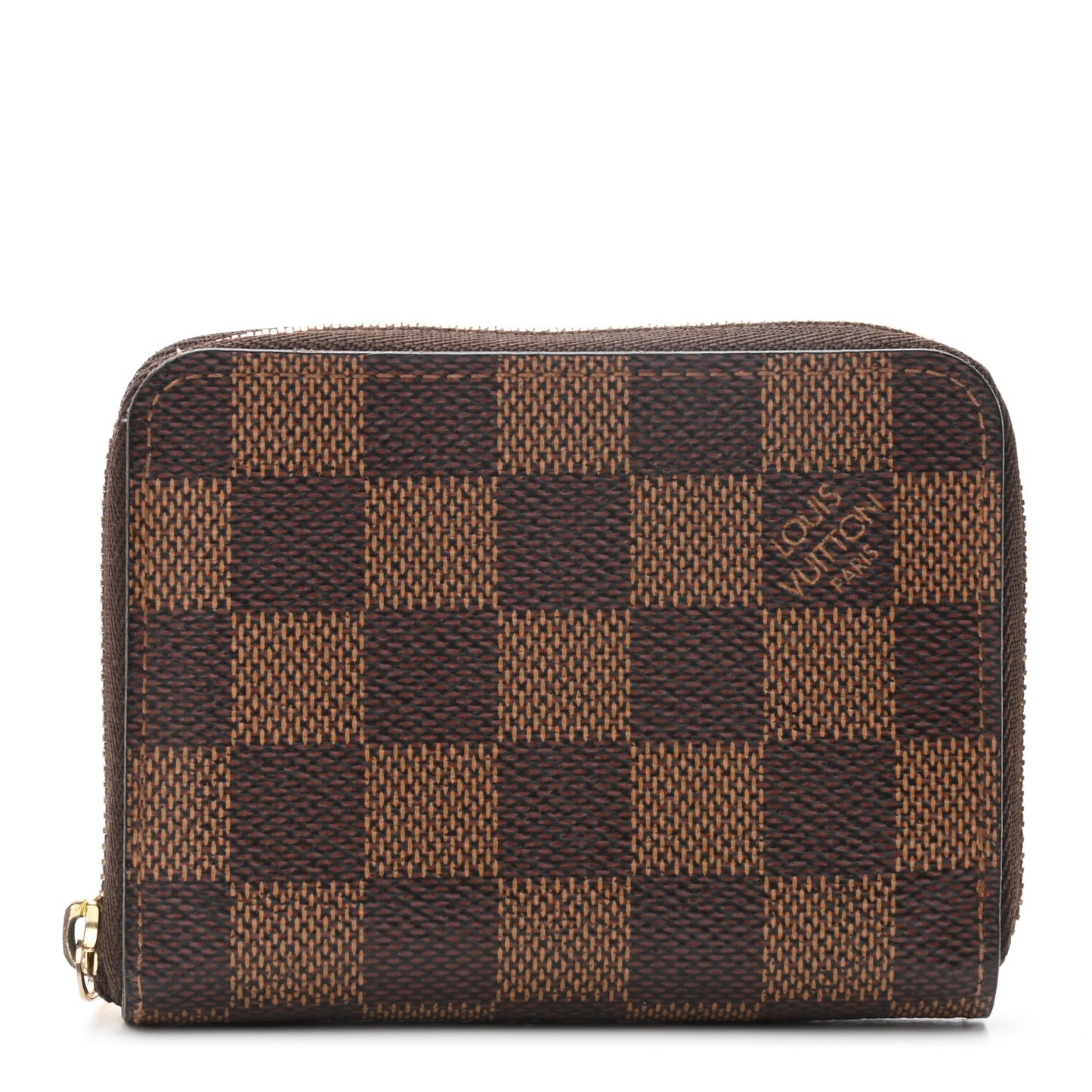 Damier Ebene Zippy Coin Purse