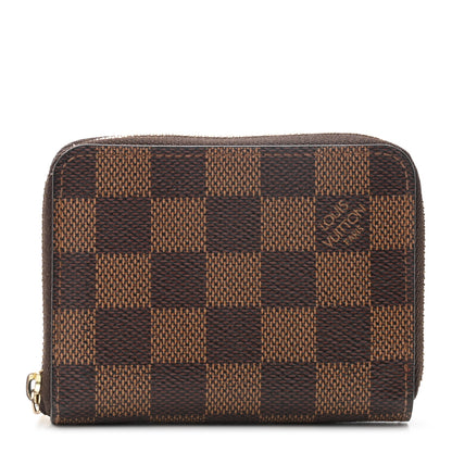 Louis Vuitton Damier Ebene Zippy Coin Purse 1 of 7
