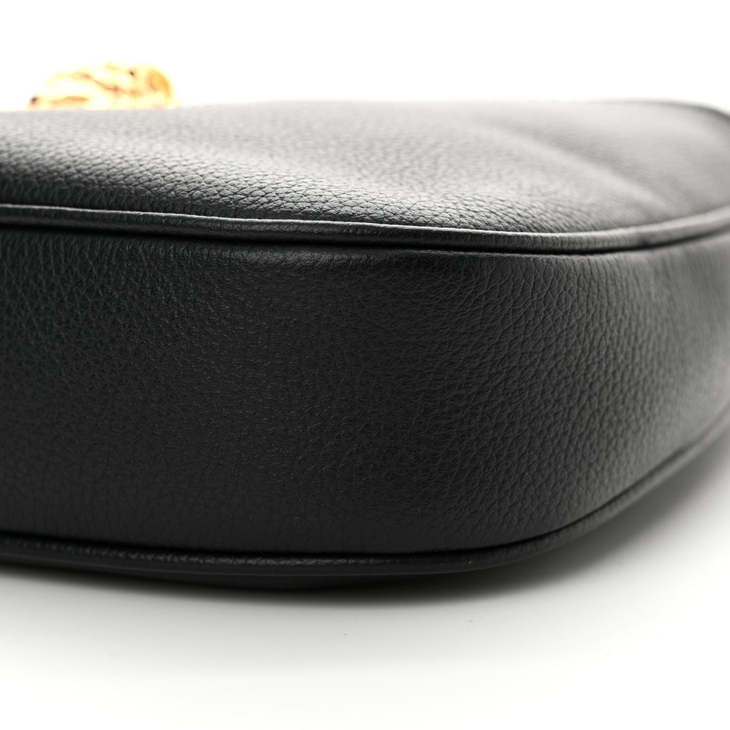 Versace Calfskin La Medusa Small Hobo Crossbody Black 9 of 11