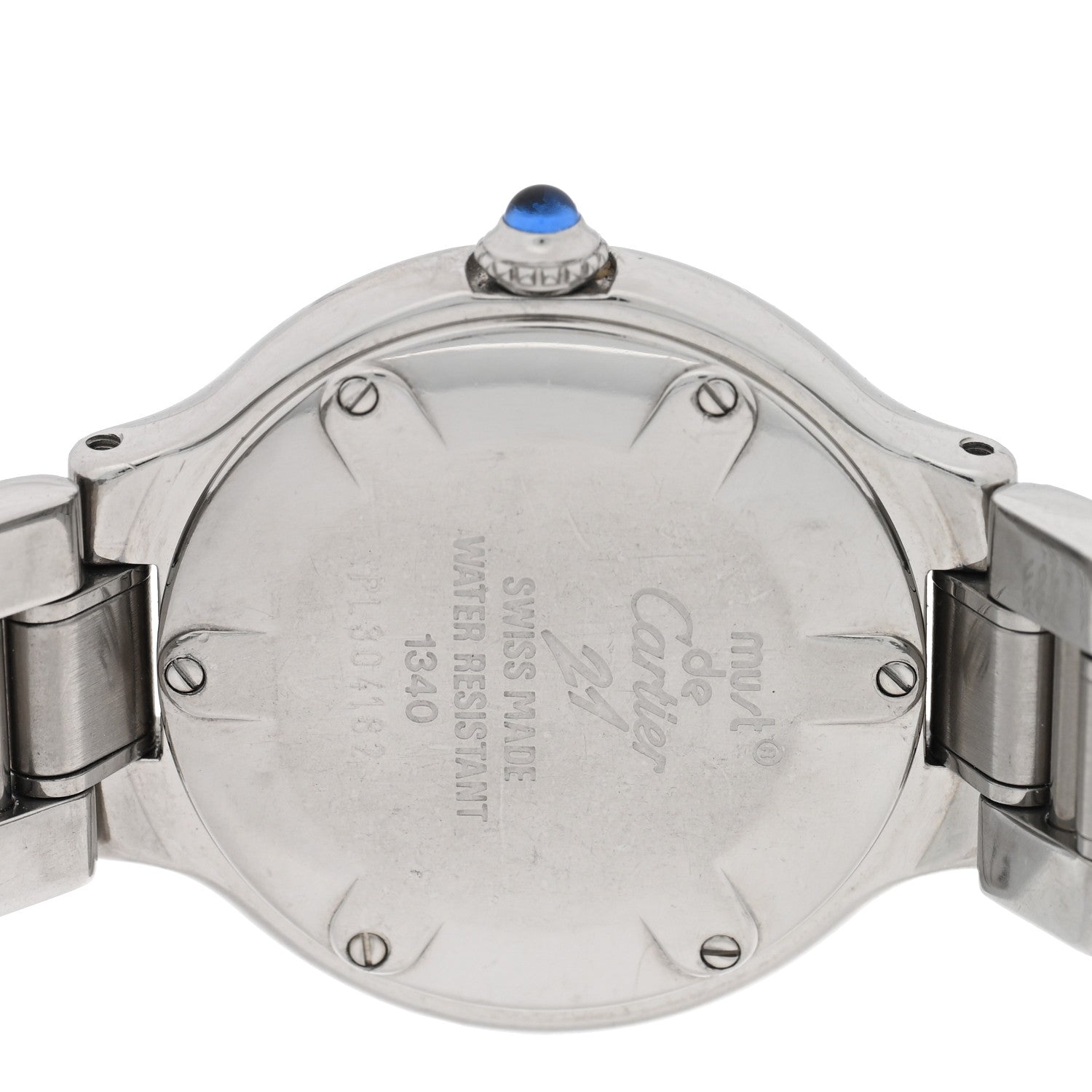 Cartier Stainless Steel 28mm Must De 21 Quartz Watch 4 of 5