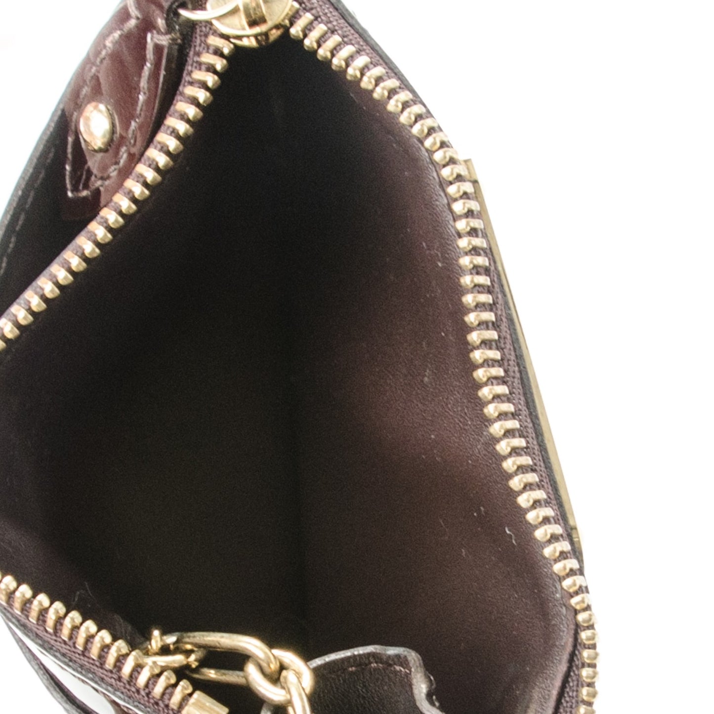 Vernis Key Pouch Amarante
