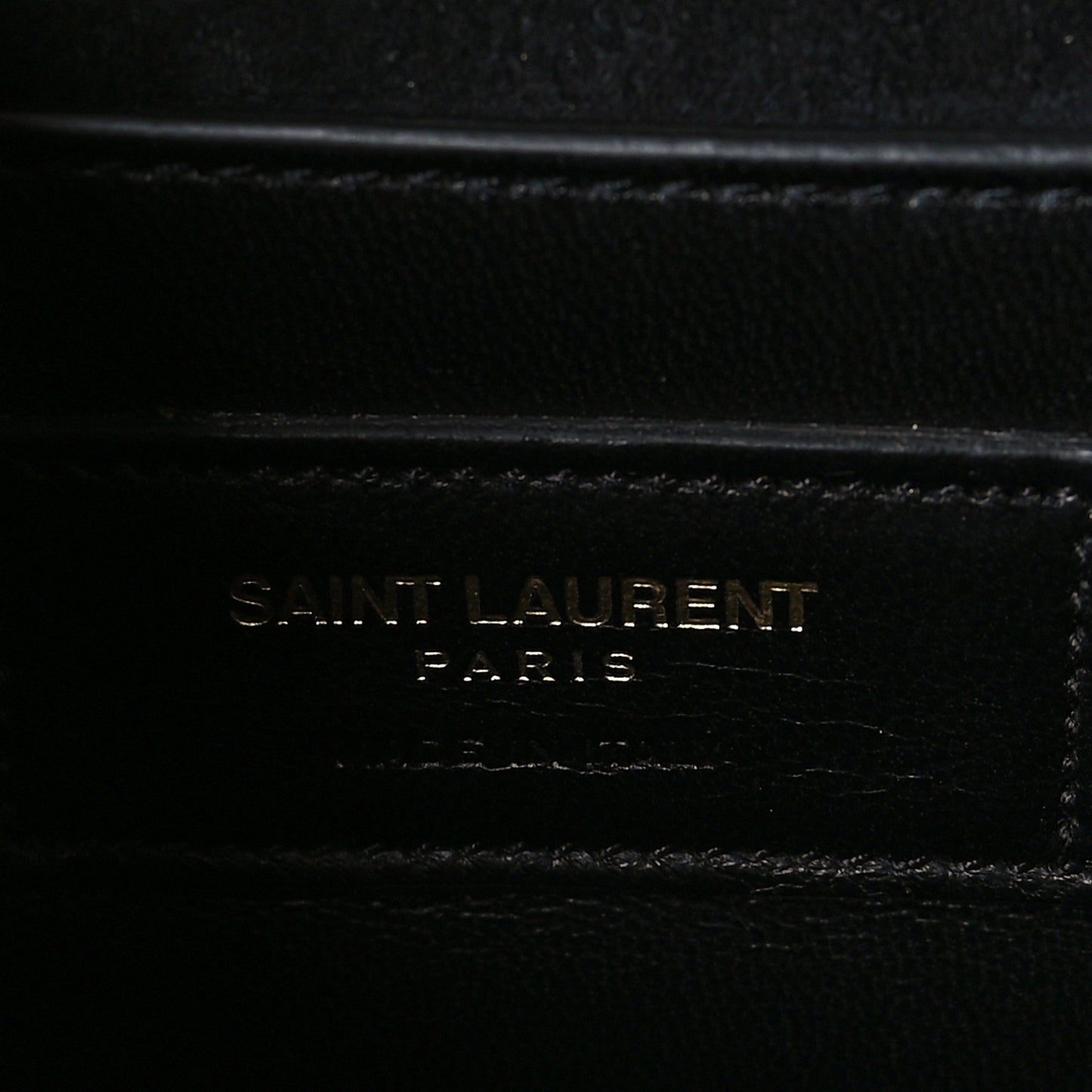 Metallic Textured Calfskin Classic Monogram Cassandre Clutch Bronze