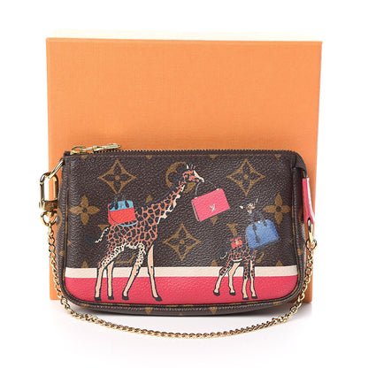 Louis Vuitton Monogram 2017 Christmas Animation Mini Pochette Accessories 8 of 8