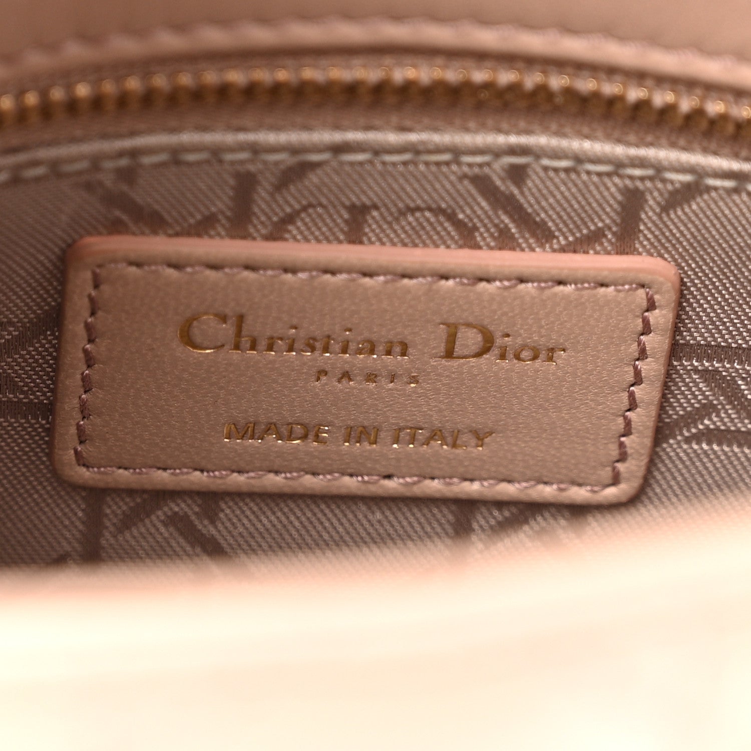 Christian Dior Lambskin Cannage Small Lucky Badges My Lady Dior Fard 6 of 12