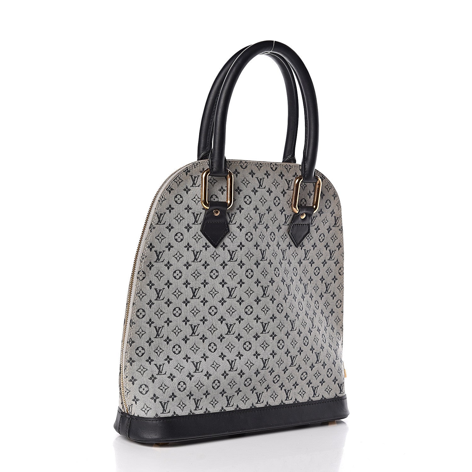 Louis Vuitton Mini Monogram Alma Haut Tote Blue 3 of 13