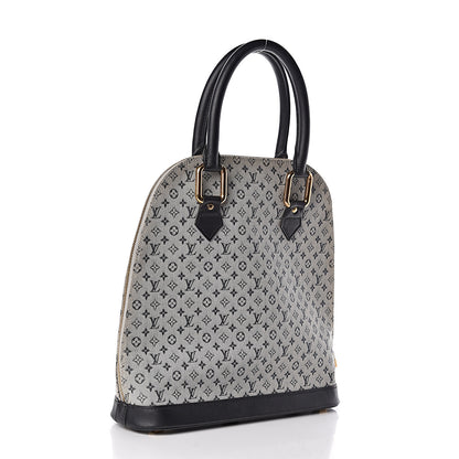 Louis Vuitton Mini Monogram Alma Haut Tote Blue 3 of 13