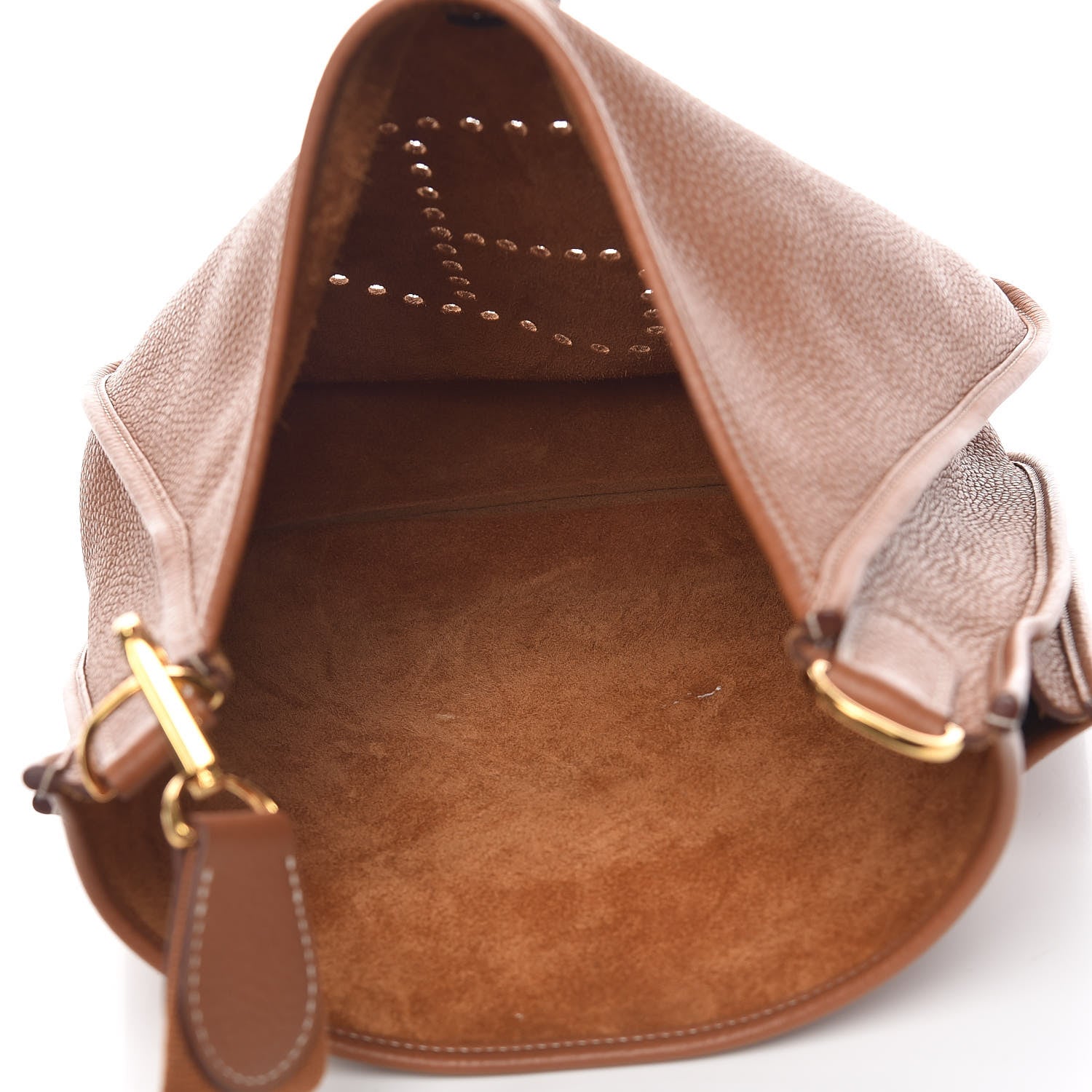 Hermes Taurillon Clemence Evelyne III GM Gold 5 of 15