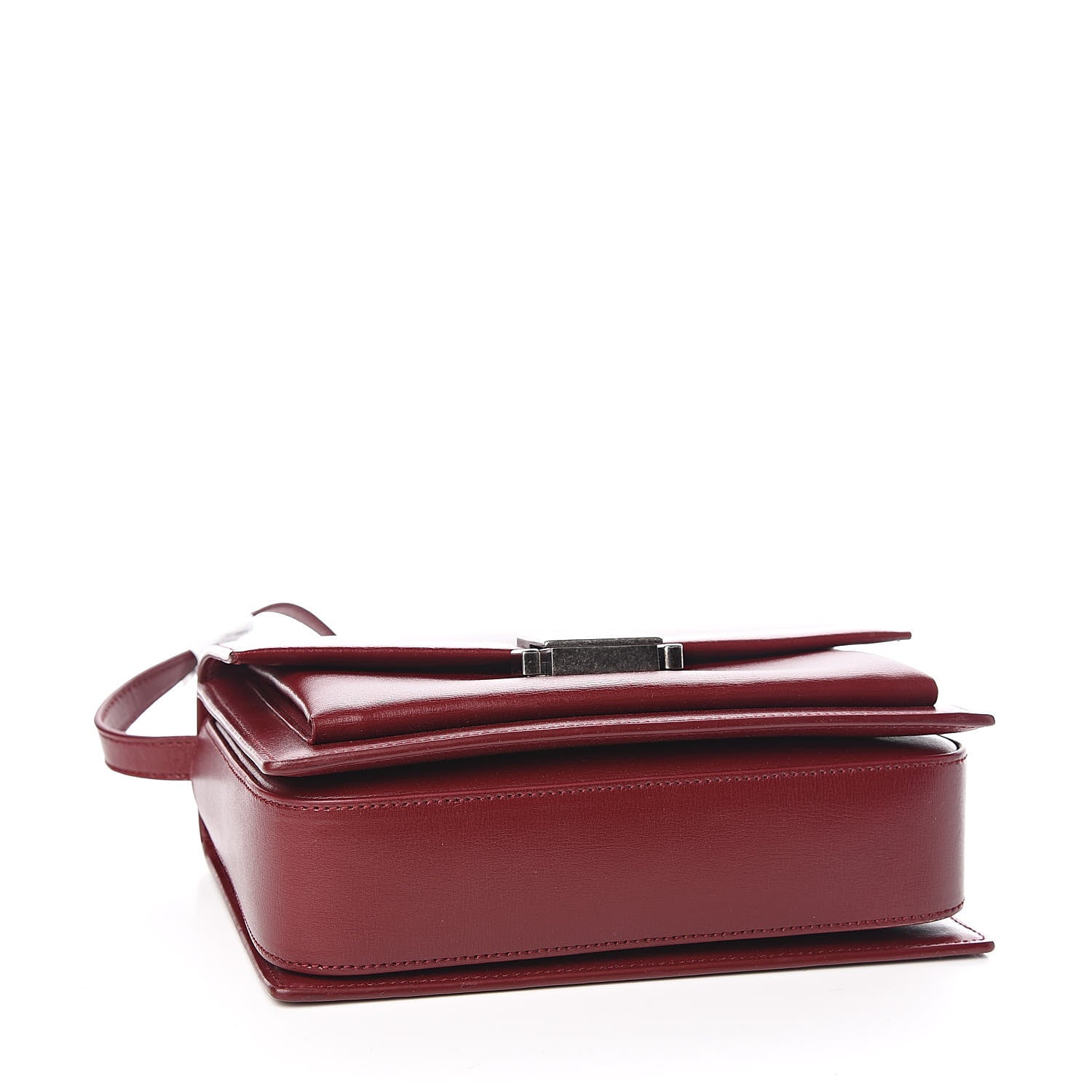 Saint Laurent Calfskin Medium Bellechasse Satchel Palissandre 4 of 10