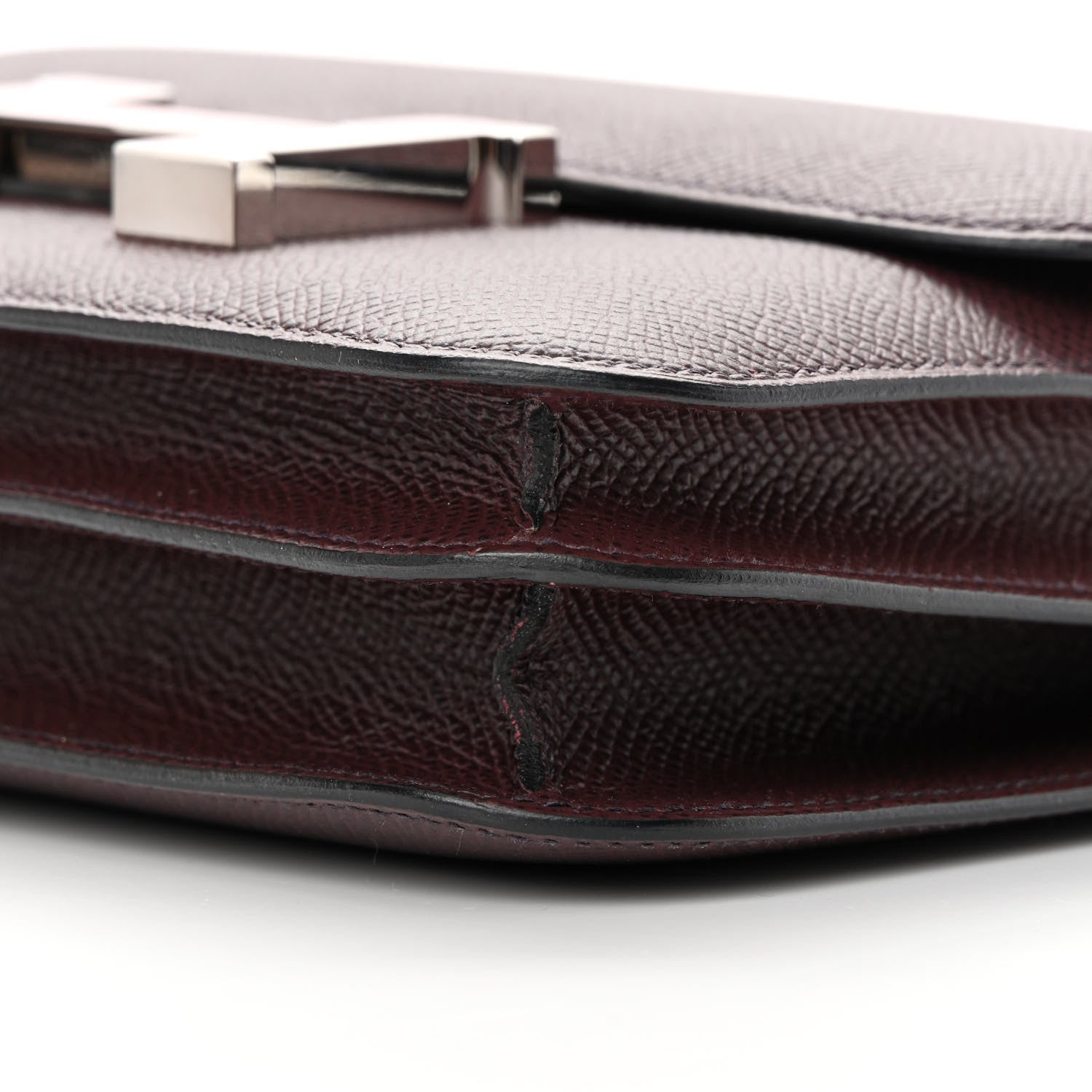 Hermes Epsom Enamel Constance 18 Rouge Sellier Framboise 10 of 14